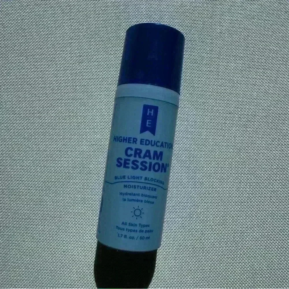 NWT Higher Education Cram Session Blue Light Blocking Moisturizer